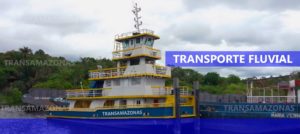 Transporte Fluvial em balsa Macapa Santarem